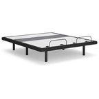 Signature Design by Ashley Best Base with Lumbar and Audio Black Adjustable Base
