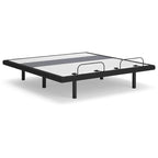 Signature Design by Ashley Best Base with Lumbar and Audio Black Adjustable Base