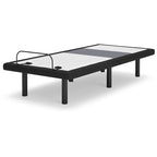 Signature Design by Ashley Best Base with Lumbar and Audio Black Adjustable Base