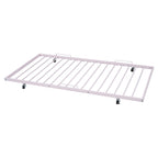 Full Size Metal Platform Bed with twin size trundle