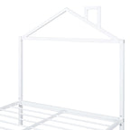 Full Size Metal Platform Bed with twin size trundle