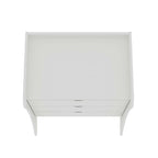 Manhattan Comfort Coney 3-Piece Mid-Century Modern Dresser and Nightstand Set