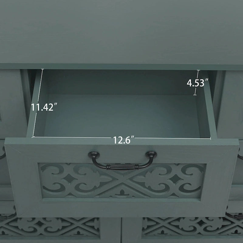 7 Drawer Cabinet American Furniture Suitable for Bedroom - N/A