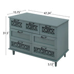 7 Drawer Cabinet American Furniture Suitable for Bedroom - N/A
