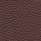 Hydeline Dillon Top Grain Leather Loveseat With Feather, Memory Foam and Springs