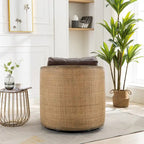 Swivel Barrel Accent Chair