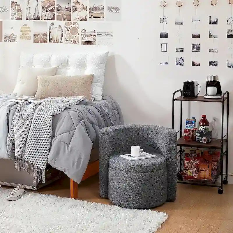 2East Comfort Cushion Seat with Storage by DormCo