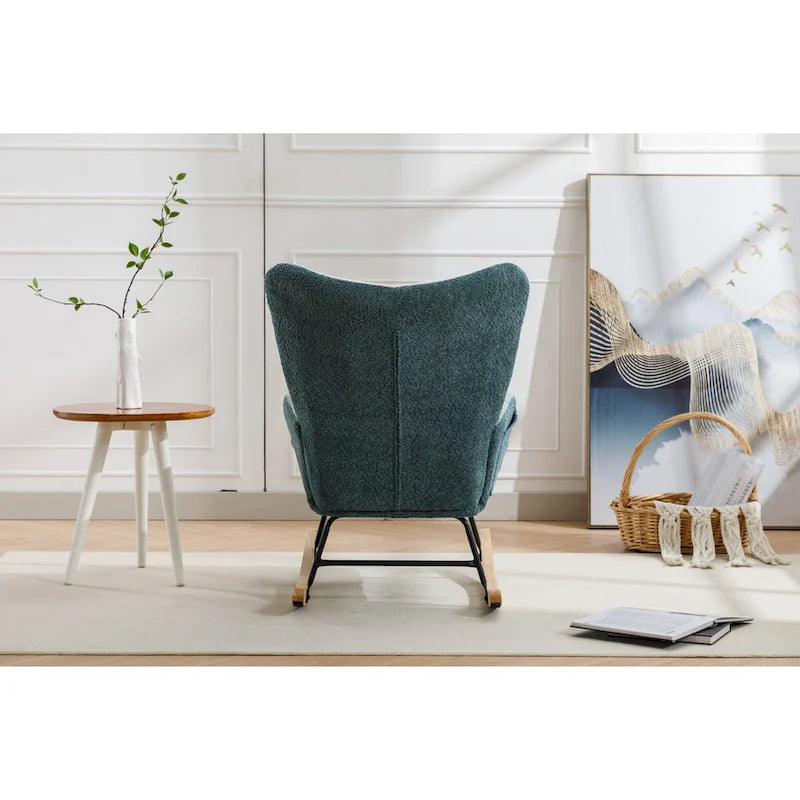 Modern Patchwork Accent Chair for Living Room Bedroom Studio