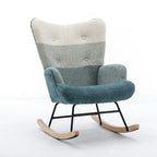 Modern Patchwork Accent Chair for Living Room Bedroom Studio