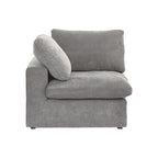 L-Shaped Convertible Modular Sectional Sofa Couch with Storage Seat