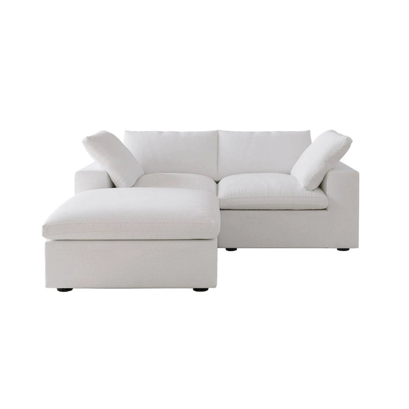 L-Shaped Convertible Modular Sectional Sofa Couch with Storage Seat