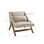 Accent ChairModern Accent Chair,for Living Room Bedroom Studio,Living Room Chairs Comfy Reading