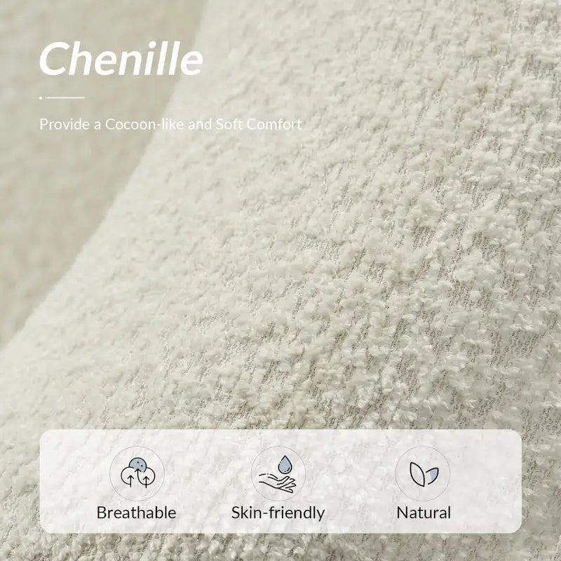 Hal Modern Boucle Armchair with Metal Legs Set of 2 by HULALA HOME