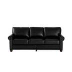 Classic Living Room Nails Sofa Faux Leather for Living Room, Office, Apartment