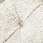 Almond Boucle Nailhead Club Chair by Christopher Knight Home