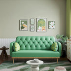Loveseat sofa with tulip pattern