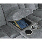 Signature Design by Ashley Tip-Off Power Reclining Loveseat - 80W x 42D x 45H