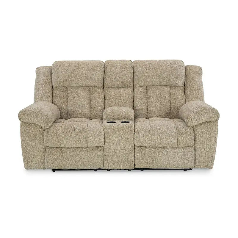 Signature Design by Ashley Tip-Off Power Reclining Loveseat - 80W x 42D x 45H