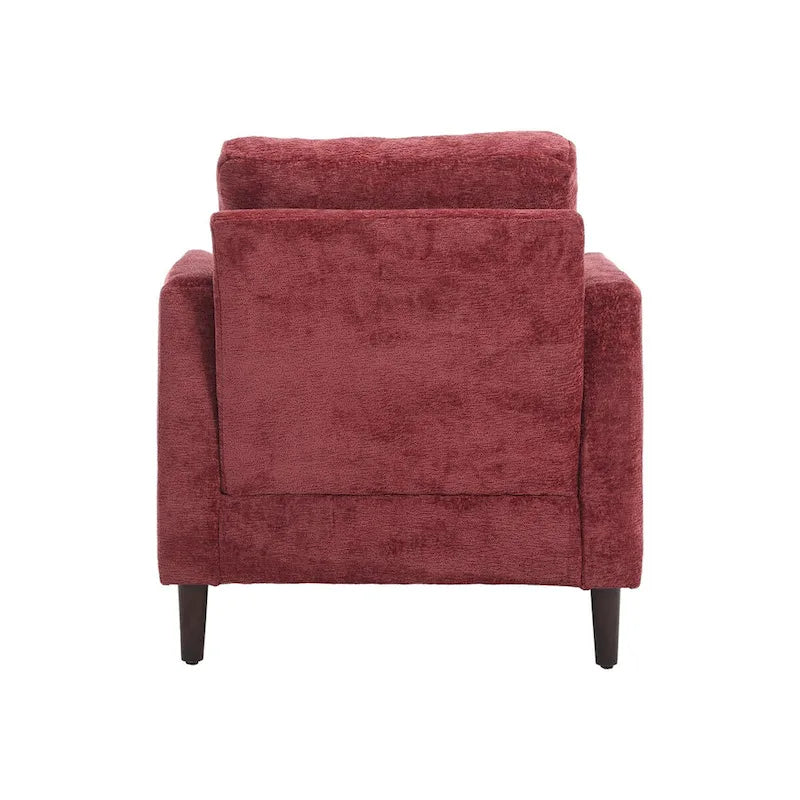 Wood Frame Armchair,Modern Accent Chair Lounge Chair for Living Room