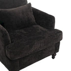 Wood Frame Armchair,Modern Accent Chair Lounge Chair for Living Room