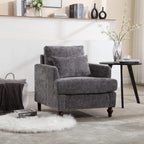 Wood Frame Armchair,Modern Accent Chair Lounge Chair for Living Room