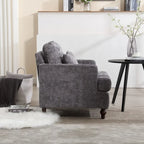 Wood Frame Armchair,Modern Accent Chair Lounge Chair for Living Room