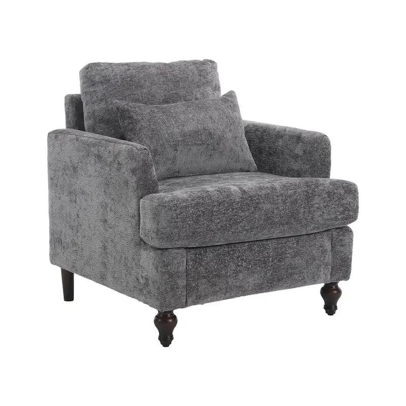 Wood Frame Armchair,Modern Accent Chair Lounge Chair for Living Room