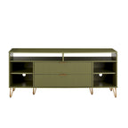 Manhattan Comfort Dumbo Mid-Century Modern TV Stand with 6 Shelves
