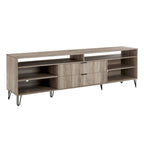 Manhattan Comfort Dumbo Mid-Century Modern TV Stand with 6 Shelves