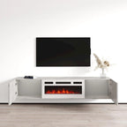 Baja WH-EF Floating Fireplace TV Stand