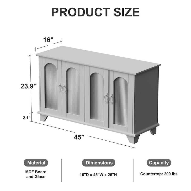 TV Stand with Storagefor TV's up to 45 - 45*26*16