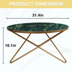 Round Coffee Table - 31.5D x 31.5W x 18H