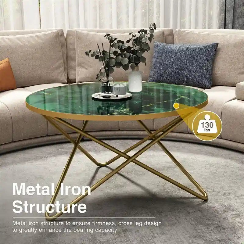Round Coffee Table - 31.5D x 31.5W x 18H