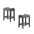 Best Master Furniture 5 Piece Square 36 x 36 Rustic Farmhouse Counter Height Set