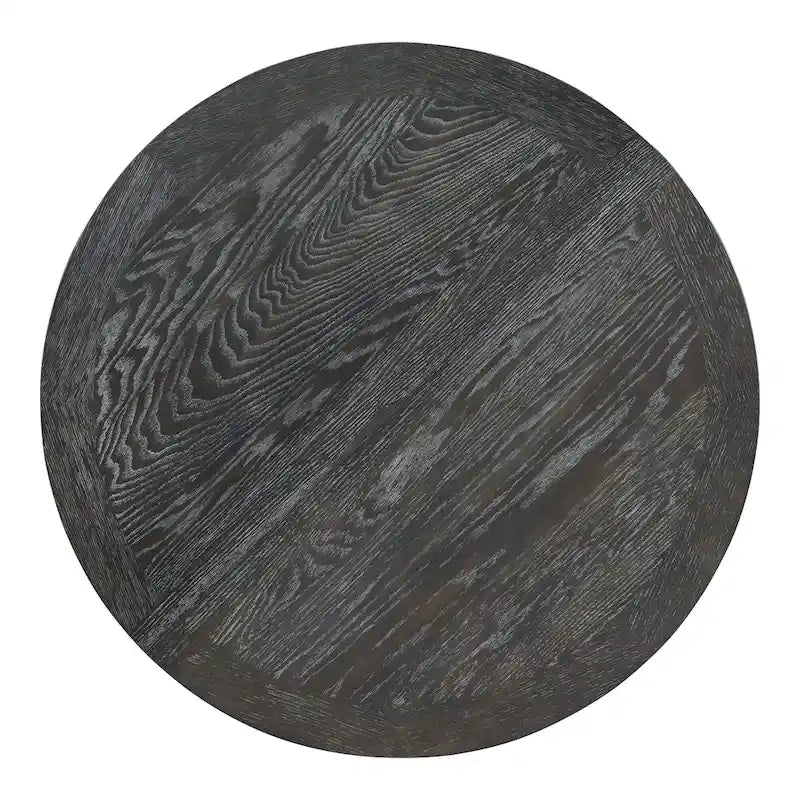 Farmhouse Dining Table Extendable Round Table for Kitchen, Dining Room