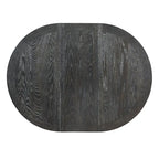 Farmhouse Dining Table Extendable Round Table for Kitchen, Dining Room