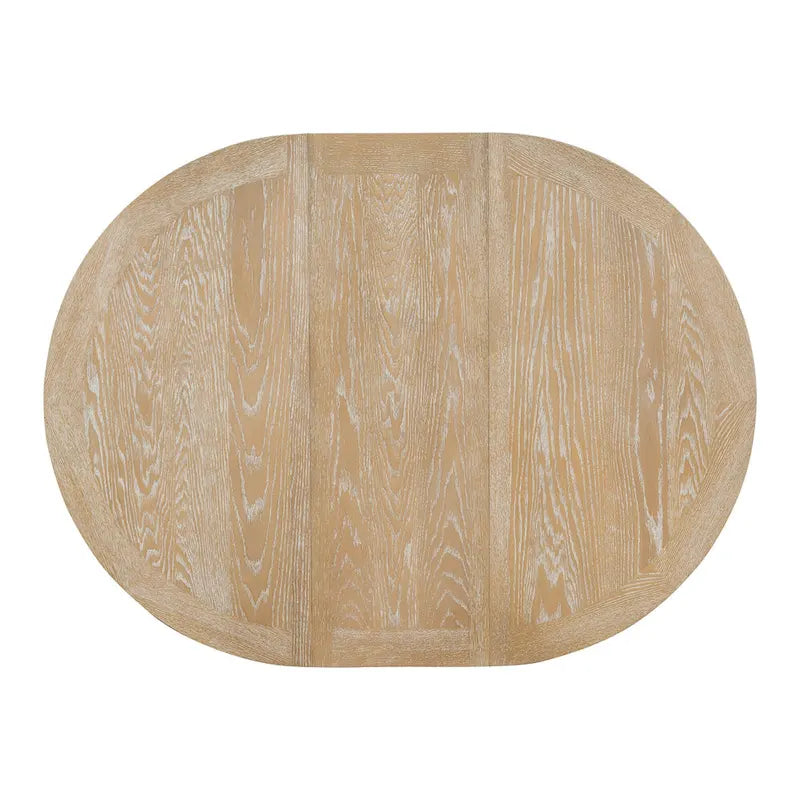 Farmhouse Dining Table Extendable Round Table for Kitchen, Dining Room