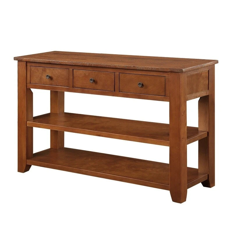 Modern Solid Wood Sofa Table