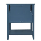 American Style Side Table End Table with 2 Drawer