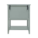 American Style Side Table End Table with 2 Drawer