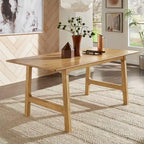 Pitea Scandinavian Wood Finish 71 Dining Table by iNSPIRE Q Modern