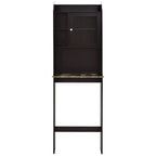 Over The Toilet Space Saver Organization Wood Storage Cabinet for Home