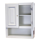 2126 Linen White Bathroom Wall Cabinet
