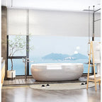 Bamboo Ladder Towel Rack with Storage Shelf