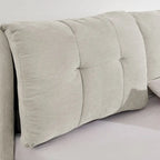 Queen Size Storage Upholstered Hydraulic Platform Bed with Integrated Headboard, Chenille Fabric, Gray