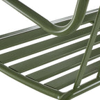 Metal Glass Shelf 3 Tier Bar Cart with Side Guards and Handle - Gold - Roche River Decor